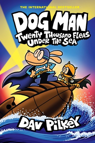 Dog Man: Twenty Thousand Fleas Under the Sea Cover